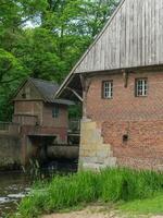 vieux moulin à eau dans westphalie photo
