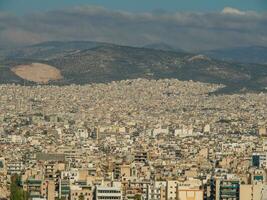le vieux ville de Athènes photo