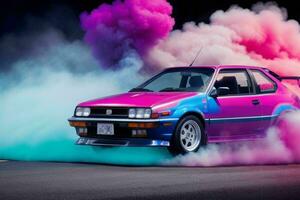 sport voiture jdm ae 86. ai génératif pro photo