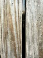 en bois clôture panneau texture isolé sur verticale la photographie rapport photo