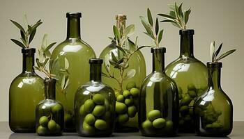 olive nutrition bouteilles photo