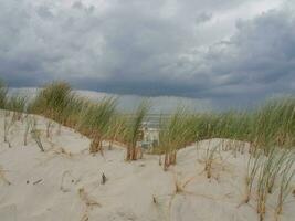 le plage de Spiekeroog photo