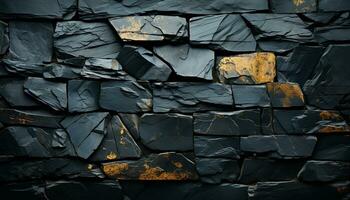 abstrait modèle de vieux, patiné brique mur symbolise la créativité généré par ai photo