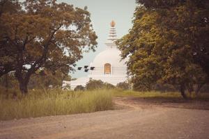 le lieu de naissance de gautam bouddha photo