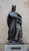 Soria, Espagne, 26 septembre 2021 - statue en hommage au roi alphonse viii photo