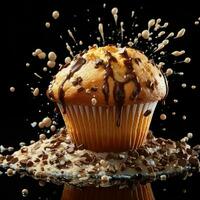 ai génératif une photo de muffin