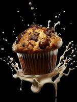 ai génératif une photo de muffin