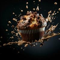 ai génératif une photo de muffin