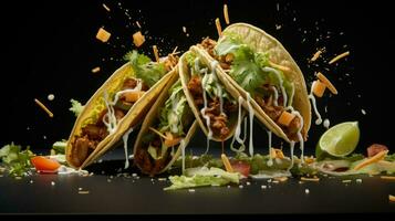 ai génératif une photo de tacos