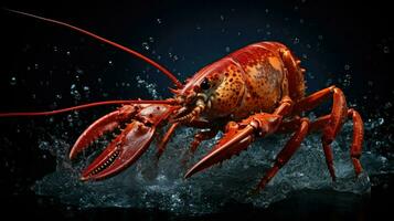 ai génératif une photo de Homard