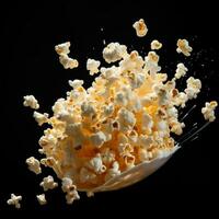 ai génératif une photo de pop corn