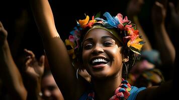 vibrant essence de africain américain culturel célébrations, ai génératif photo