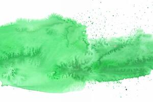 aquarelle abstrait vert tache photo