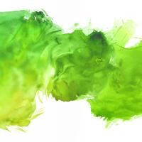 aquarelle abstrait vert tache photo