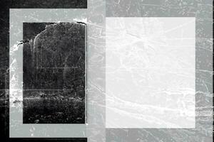 abstrait grunge rectangulaire Cadre photo