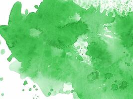 aquarelle abstrait vert tache photo