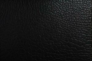 noir cuir texture arrière-plan, cuir texture arrière-plan, cuir arrière-plan, cuir texture, ai génératif photo