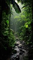 magnifique luxuriant forêts tropicales dans central Amérique. génératif ai photo