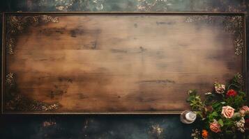 table planche ancien Haut vue antique charme photo