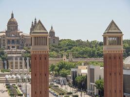 la ville de barcelone en espagne photo