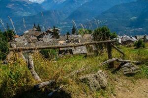 paysage alpes italiennes photo