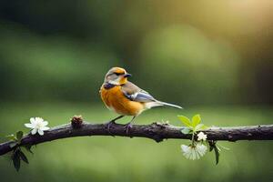 photo fond d'écran printemps, le oiseau, oiseau, oiseau, oiseau, oiseau, oiseau, oiseau,. généré par ai