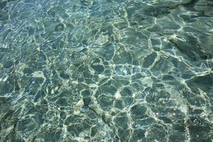 plage de kedrodasos île de creta lagon bleu eaux cristallines et coraux photo