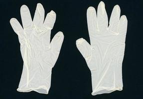 gants jetables en latex photo