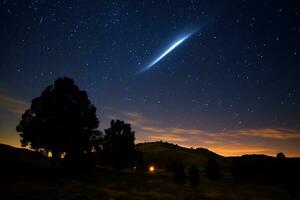 dans le profondeurs de le cosmos il est vraiment incroyable à voir magnifique tournage étoiles ai génératif photo