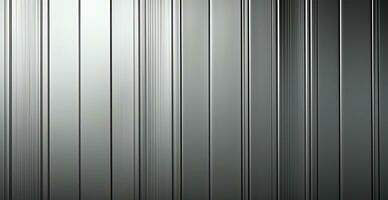 panoramique métal texture, acier argent Contexte - ai généré image photo