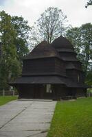 orthodoxe église en bois photo