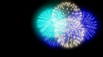 feux d'artifice recouvrir effet pour vacances dessins photo