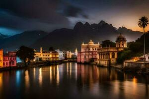 le ville de udaipur dans Inde. généré par ai photo