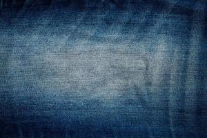 la texture du grunge de style jeans bleu photo