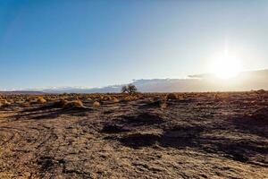 paysages de le atacama désert - san pedro de atacama - el loua - antofagasta Région - Chili. photo