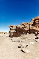 yerba buenas archéologique site - Chili. la grotte peintures - atacama désert. san pedro de atacama. photo