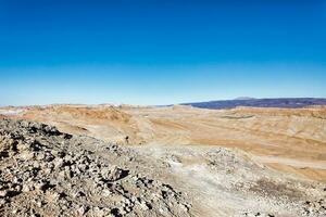 paysages de le atacama désert - san pedro de atacama - el loua - antofagasta Région - Chili. photo