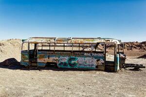 la magie autobus atacama désert - san pedro de atacama - el loua - antofagasta Région - Chili. photo