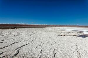 paysage de le caché baltinache lagunes - atacama désert - Chili. photo