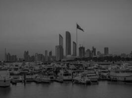 le ville de abu Dubaï photo