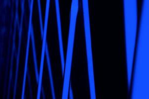 lignes lumineuses abstraites bleues photo