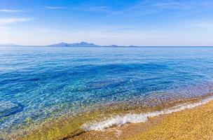 plus belles plages de l'île de kos en grèce vue panoramique. photo