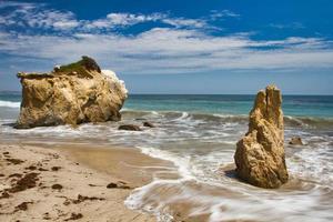 plage d'état d'el matador en californie photo