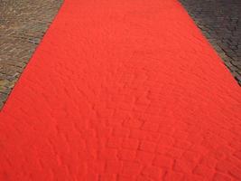 tapis rouge vierge photo