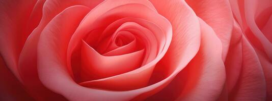Frais floral Contexte mettant en valeur une Célibataire Rose bourgeon. ai génératif photo