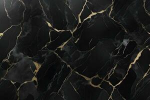noir marbre à motifs texture Contexte par ai génératif photo