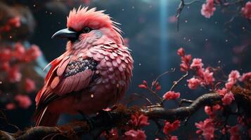 doflamingo oiseau fond d'écran dans la nature photo