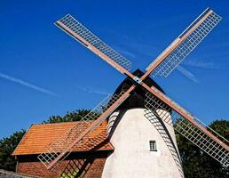 traditionnel Moulin à vent architecture photo