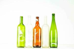 vide verre bouteilles photo