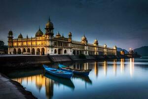 le palais de mysore, mysore, Inde. généré par ai photo